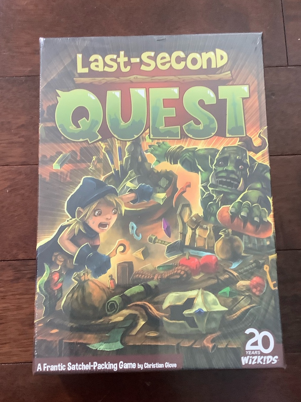 Last-Second Quest Board Game - Colorful Adventure Artwork